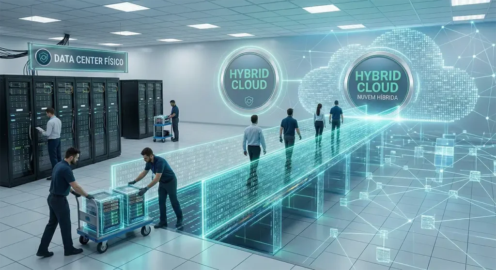 Movimentação de data center físico para cloud